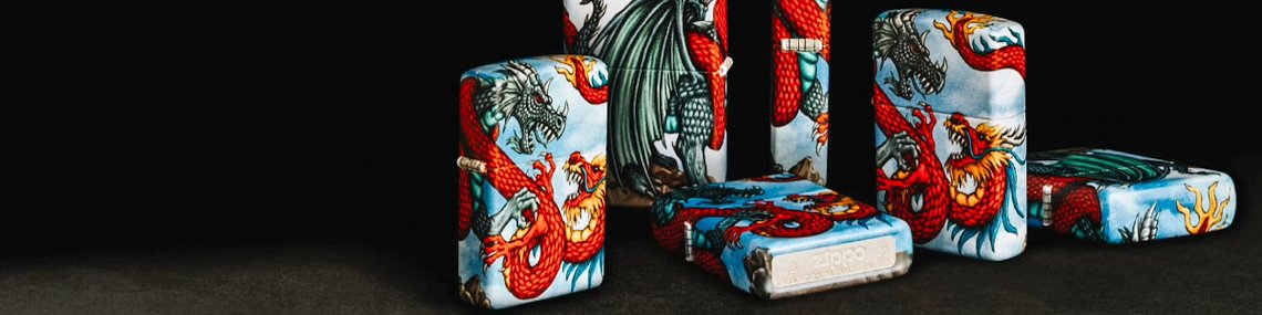 Zippo matný barevný povrch