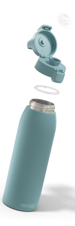 Sigg Shield Therm One nerezová termoláhev na pití 1 l, morning blue, 6021.40