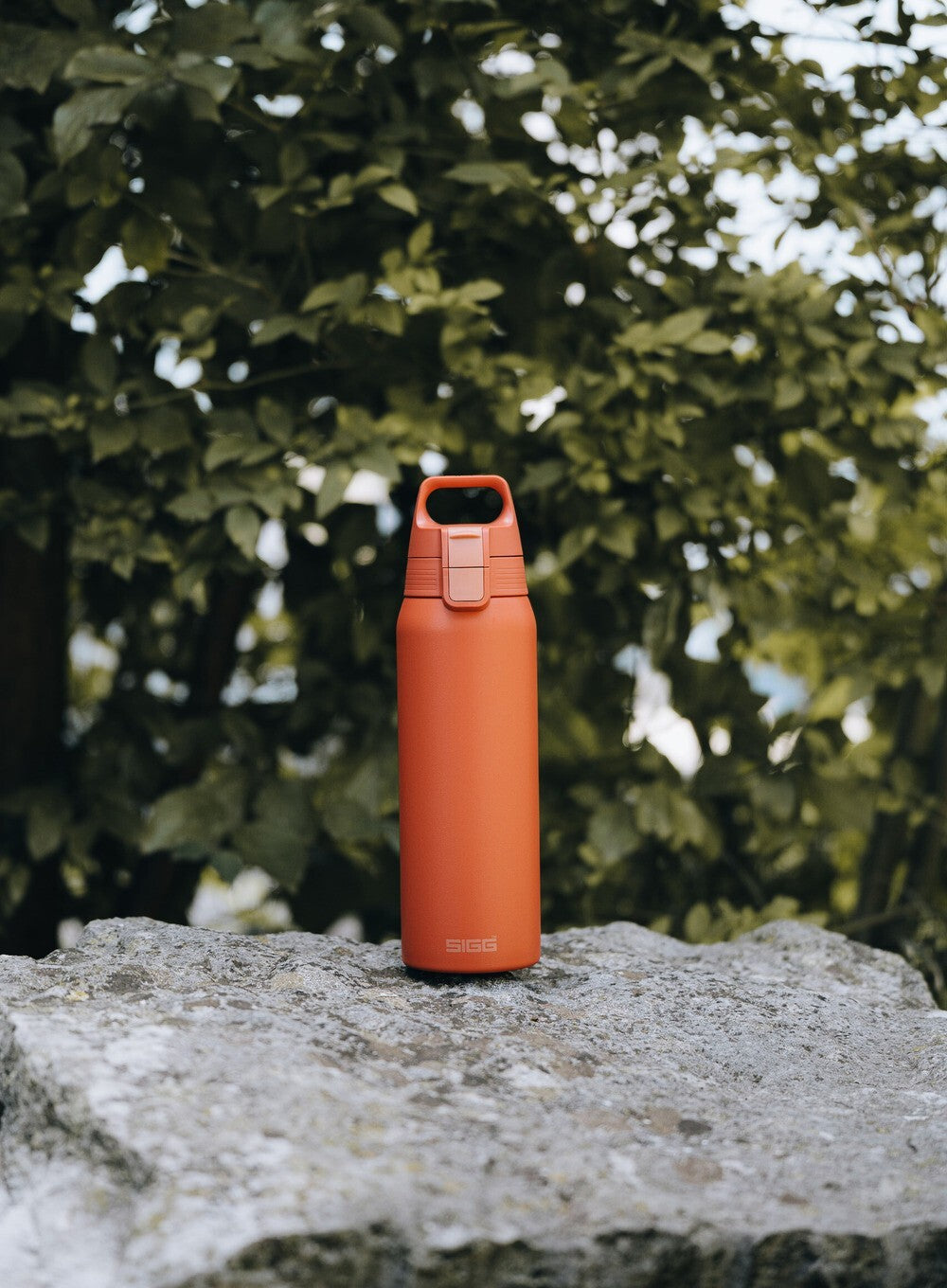 Sigg Shield Therm One nerezová termoláhev na pití 1 l, eco red, 6021.80