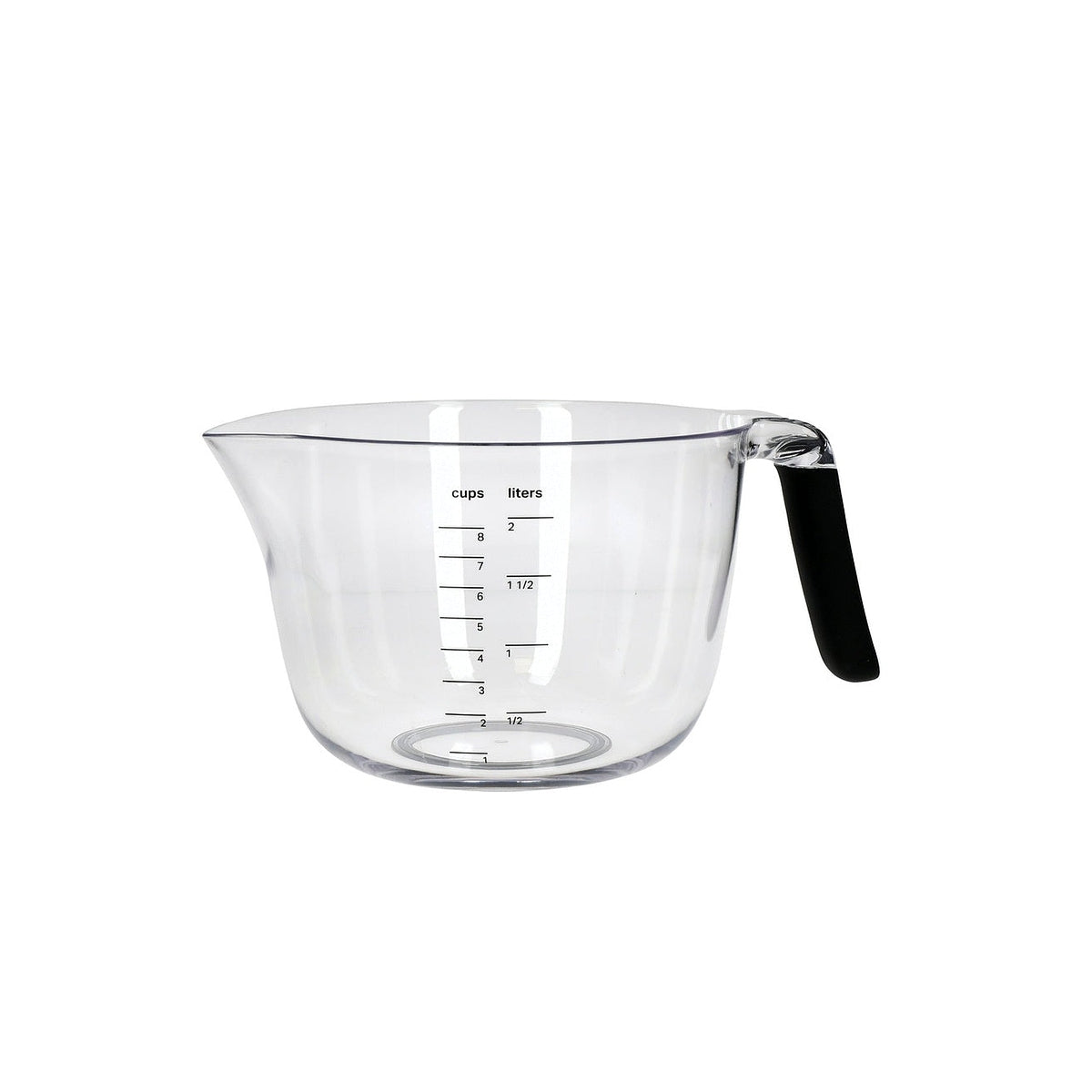KitchenAid odměrka s nálevkou 2 l, onyx black, KQG078OSOBE