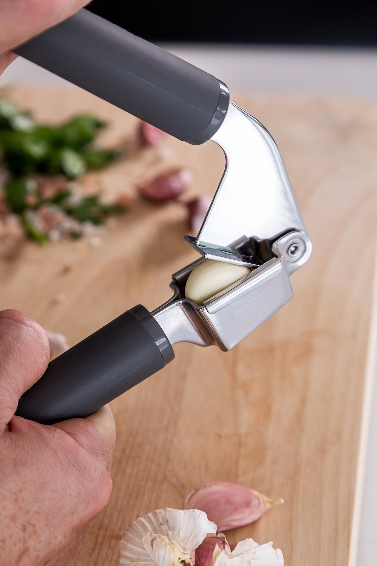 KitchenAid lis na česnek, charcoal grey, KAS132OHCGG