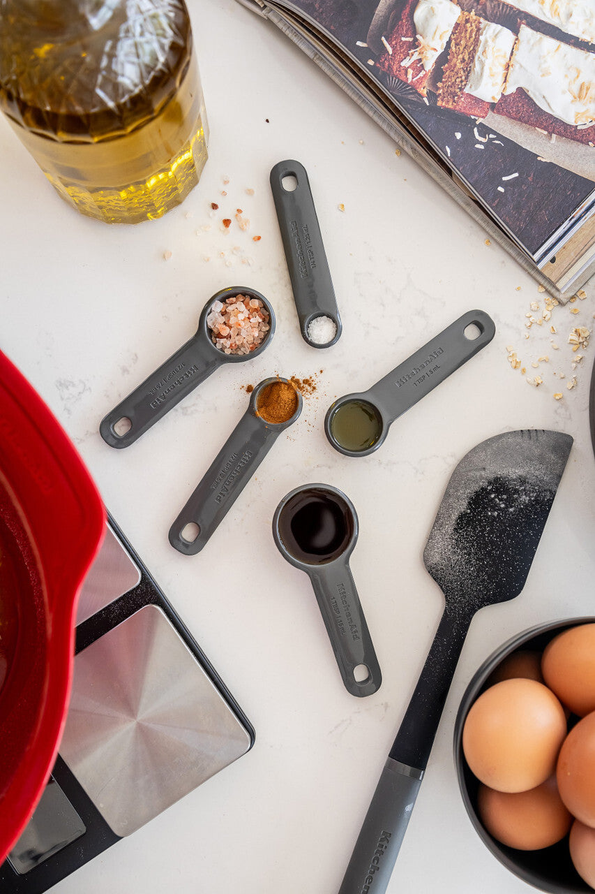 KitchenAid sada odměrek, charcoal grey, KQG057OHCGG