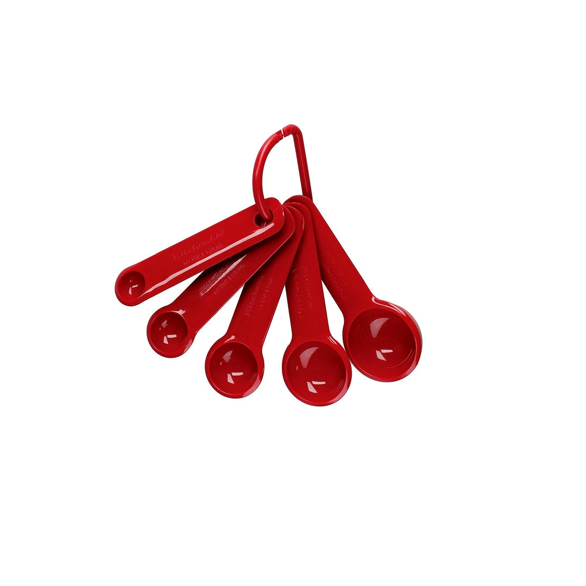 KitchenAid sada odměrek, empire red, KQG057OHERE