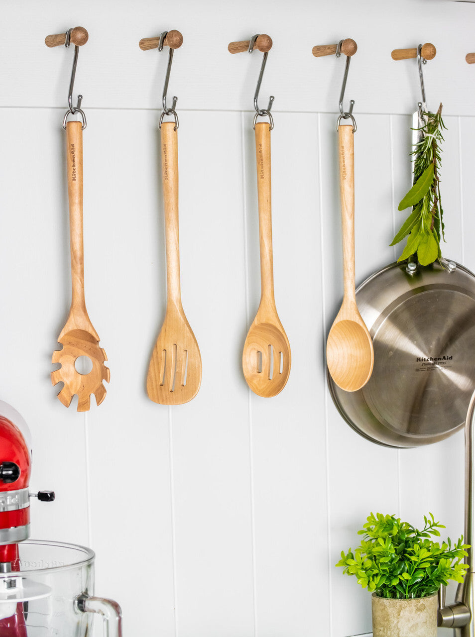 KitchenAid dřevěná lžíce na vaření, KQR704OHE