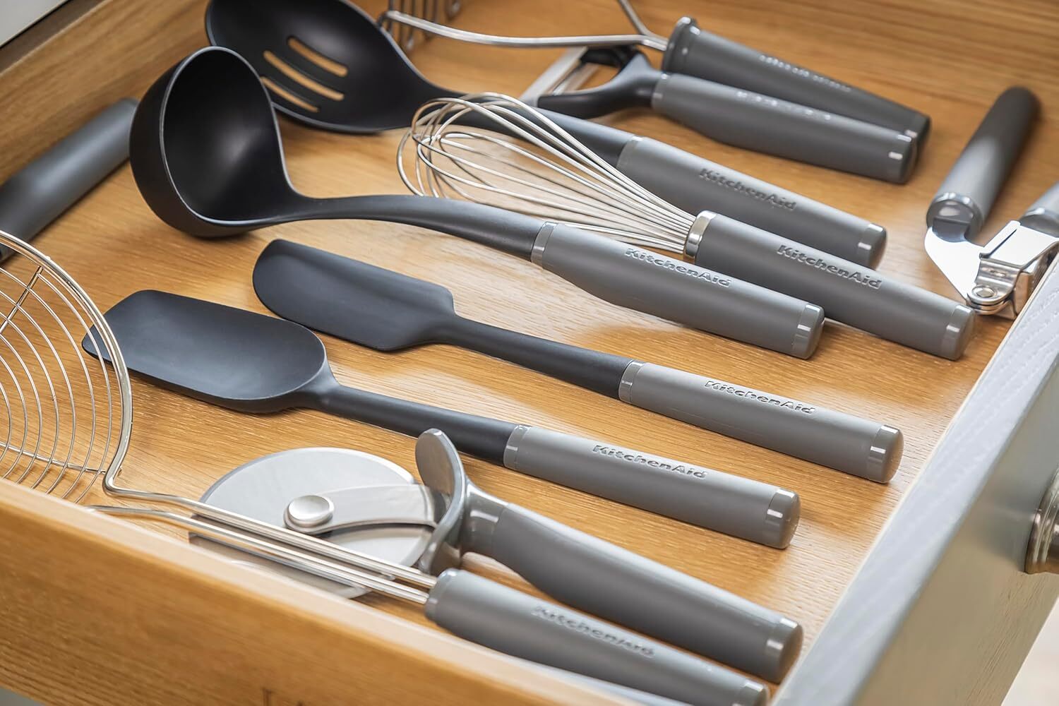 KitchenAid stěrka silikonová, charcoal grey, KAS030OHCGG