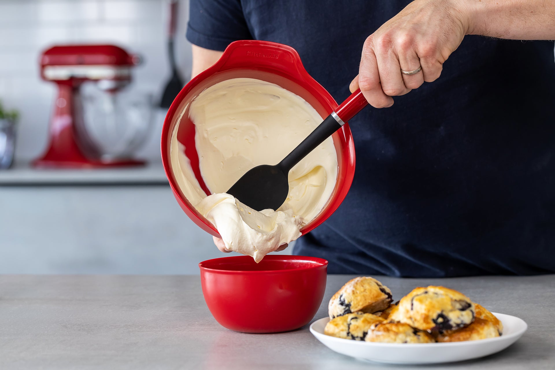 KitchenAid sada kuchyňského náčiní, empire red, KQG463OHERE