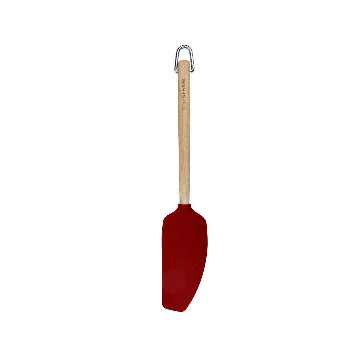 KitchenAid stěrka s dřevěnou rukojetí, empire red, KQR732OHERE
