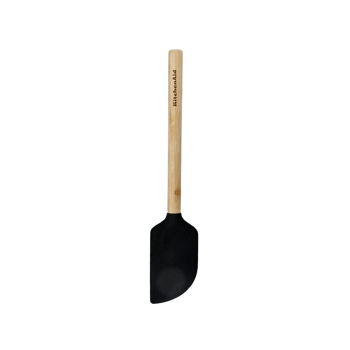 KitchenAid stěrka s dřevěnou rukojetí, onyx black, KQG631OHOBE