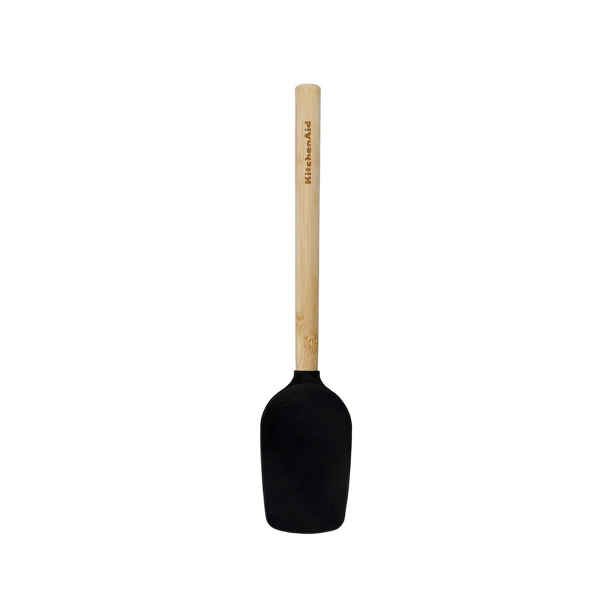 KitchenAid stěrka s dřevěnou rukojetí, onyx black, KQG630OHOBE