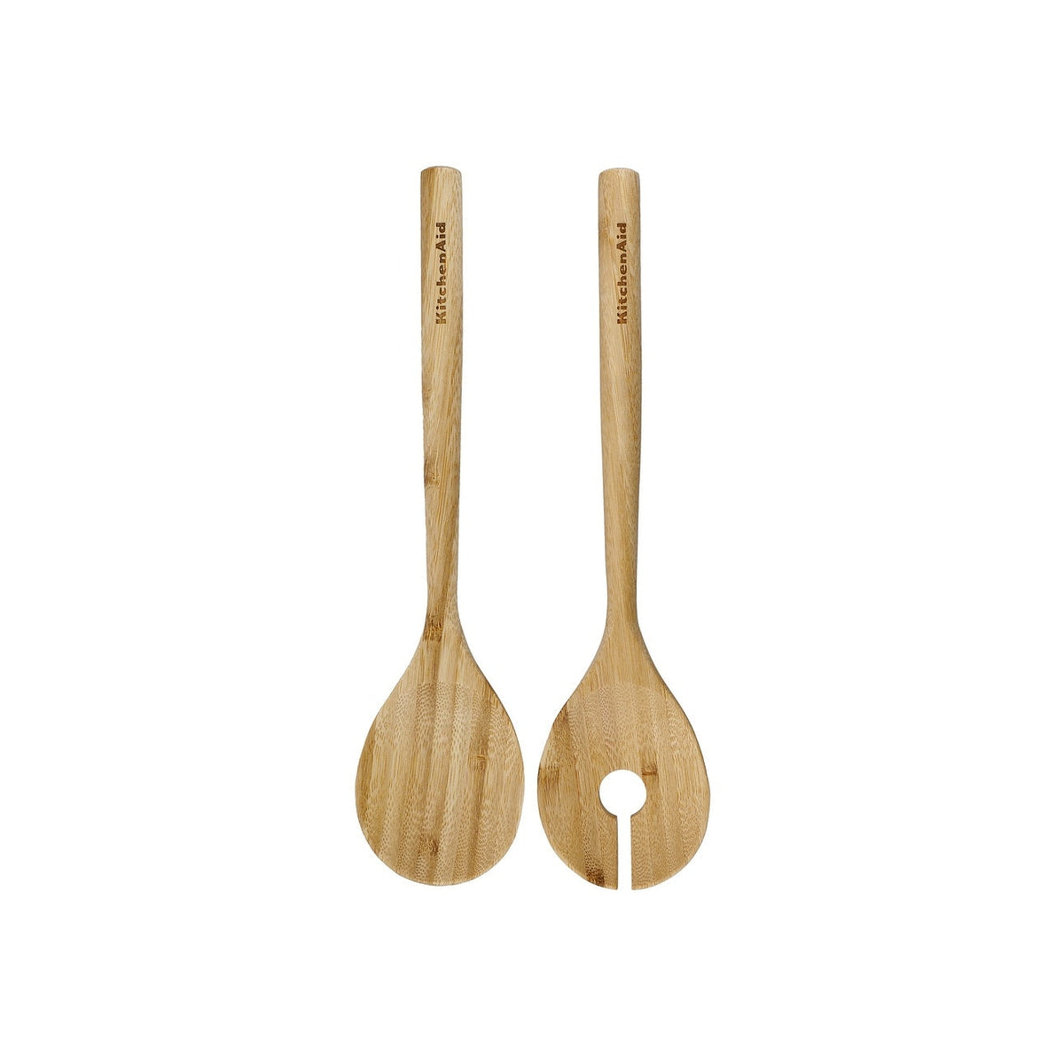 KitchenAid sada dřevěné salátové lžíce a vidličky, KQG607OHBBE
