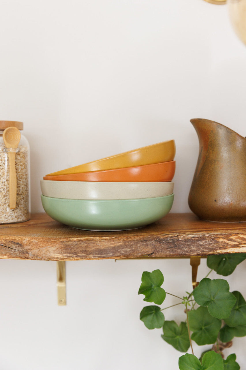 KitchenCraft Idilica sada kameninových misek 21 cm, IDBOWLPK4