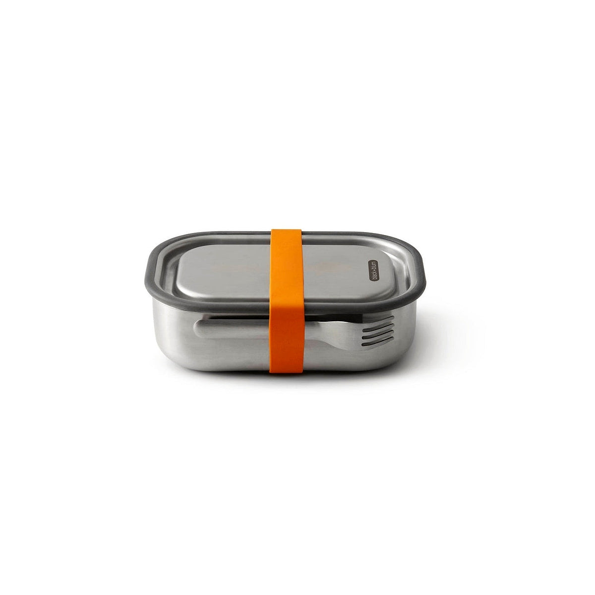 Black+Blum nerezový svačinový box s vidličkou 1 l, orange, BAM-SS-L003