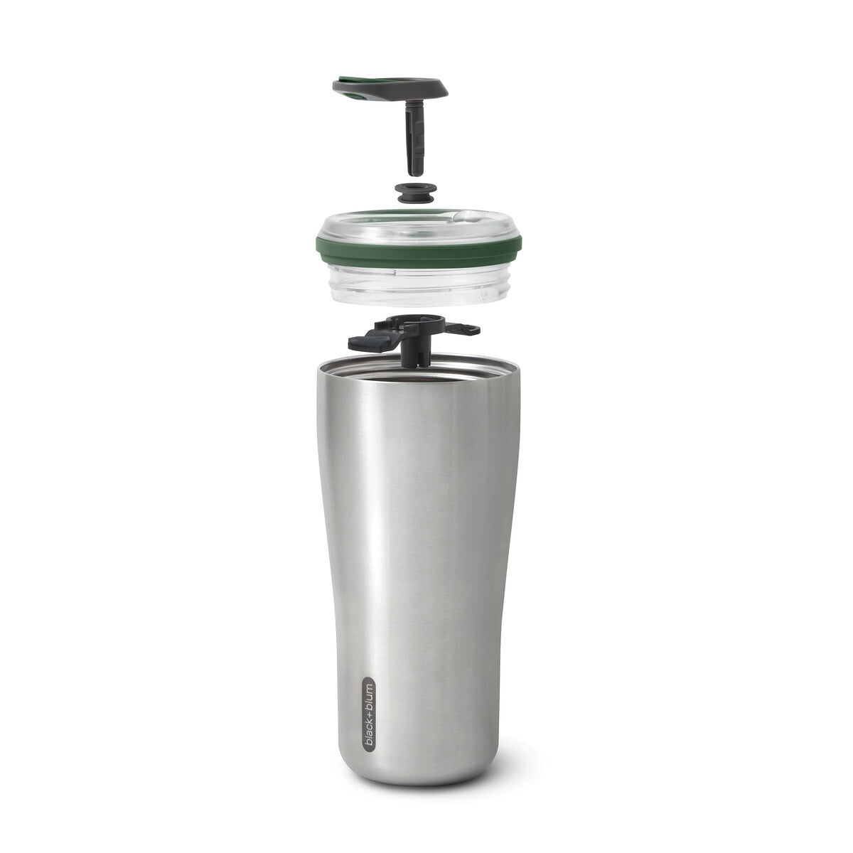 Black+Blum nerezový cestovní termohrnek 600 ml, olive, BAM-TT010