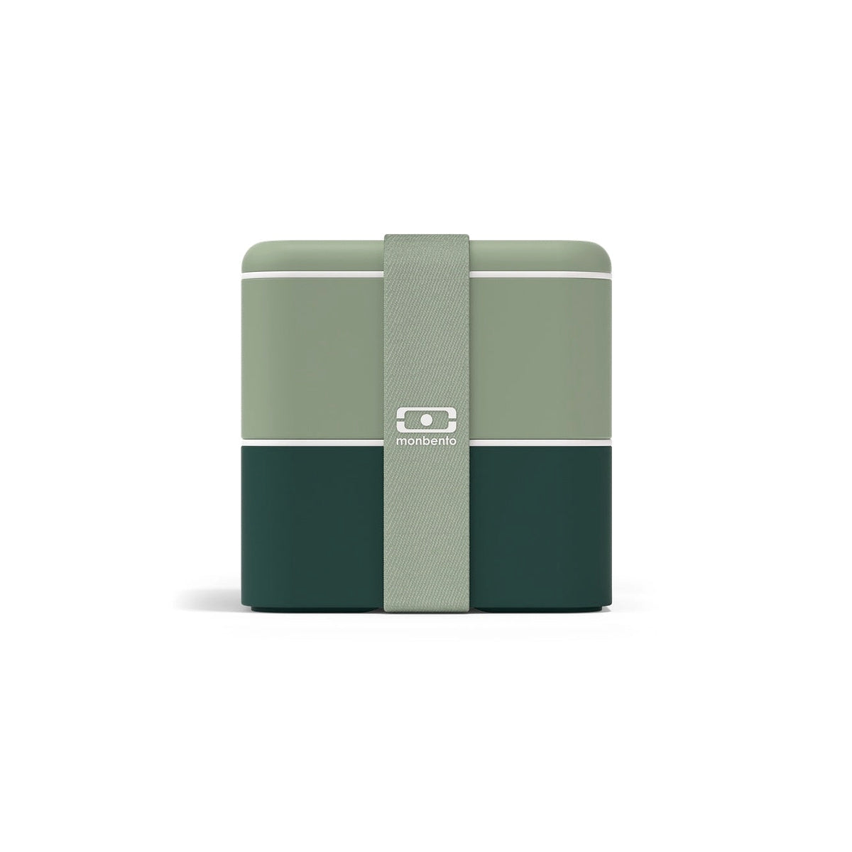 Monbento Square svačinový box 1,7 l, green bicolor, 13120081