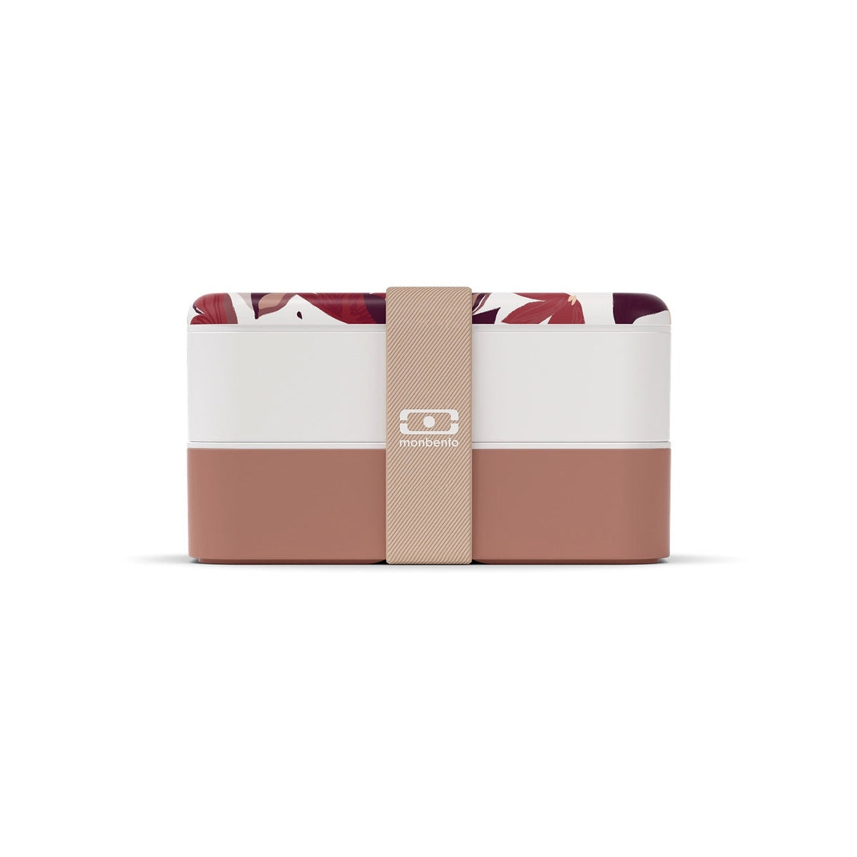 Monbento Original svačinový box 1 l, pink vegetal, 11124123