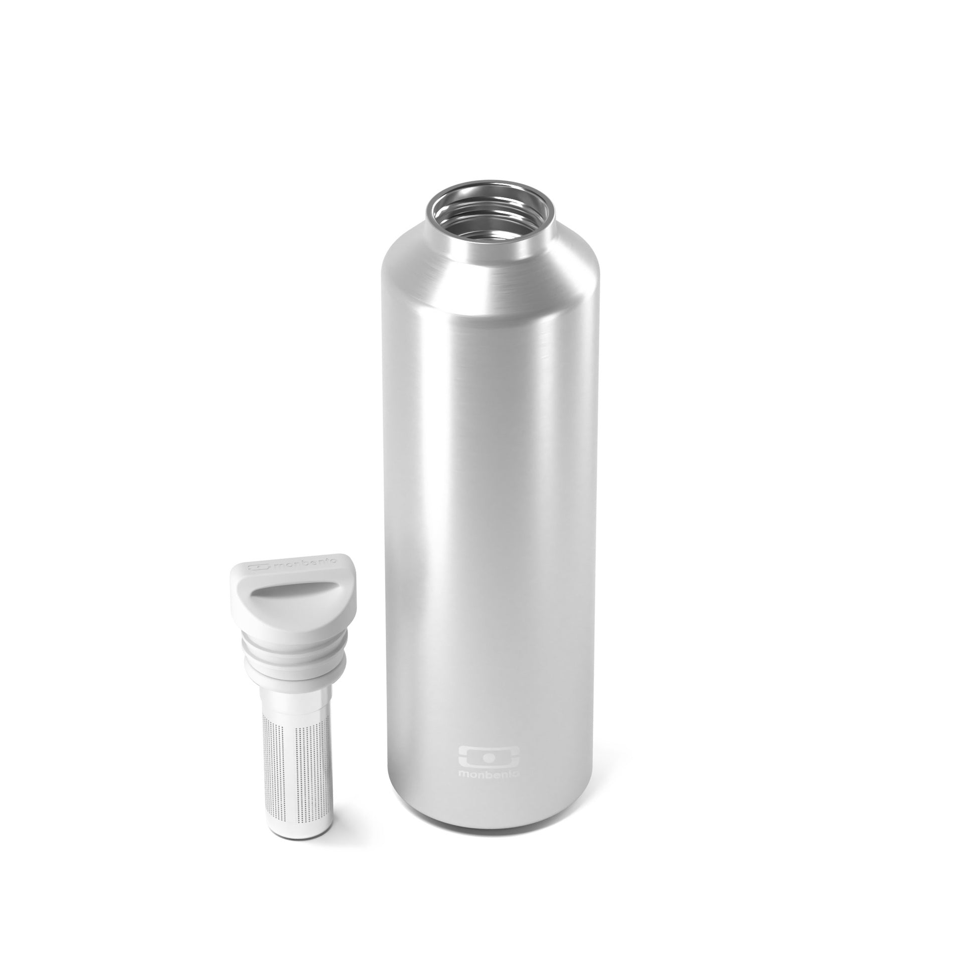 Monbento Steel termoláhev na pití 500 ml, metallic silver, 401101000