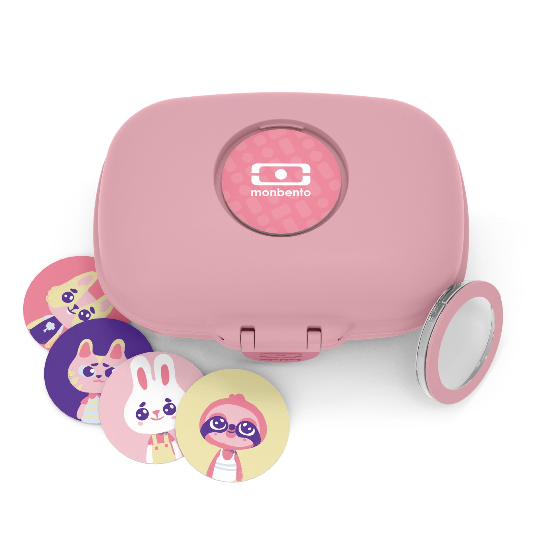 Monbento Gram dětský svačinový box 0,6 l, pink blush, 16010029
