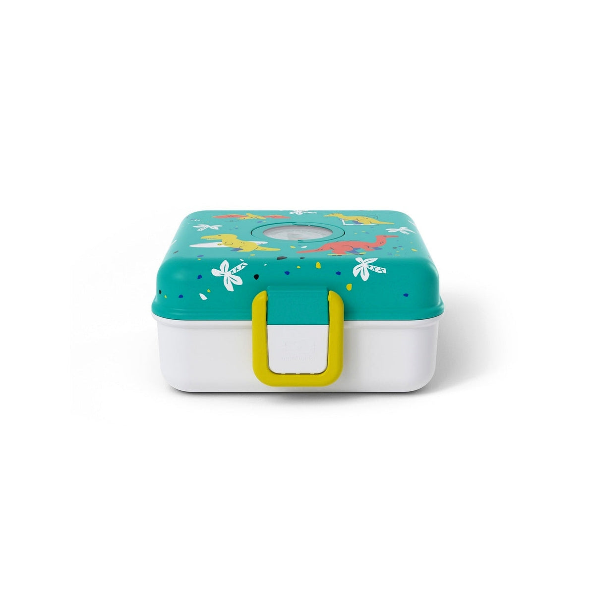 Monbento Snacky dětský svačinový box 0,85 l, blue dino, 81014120