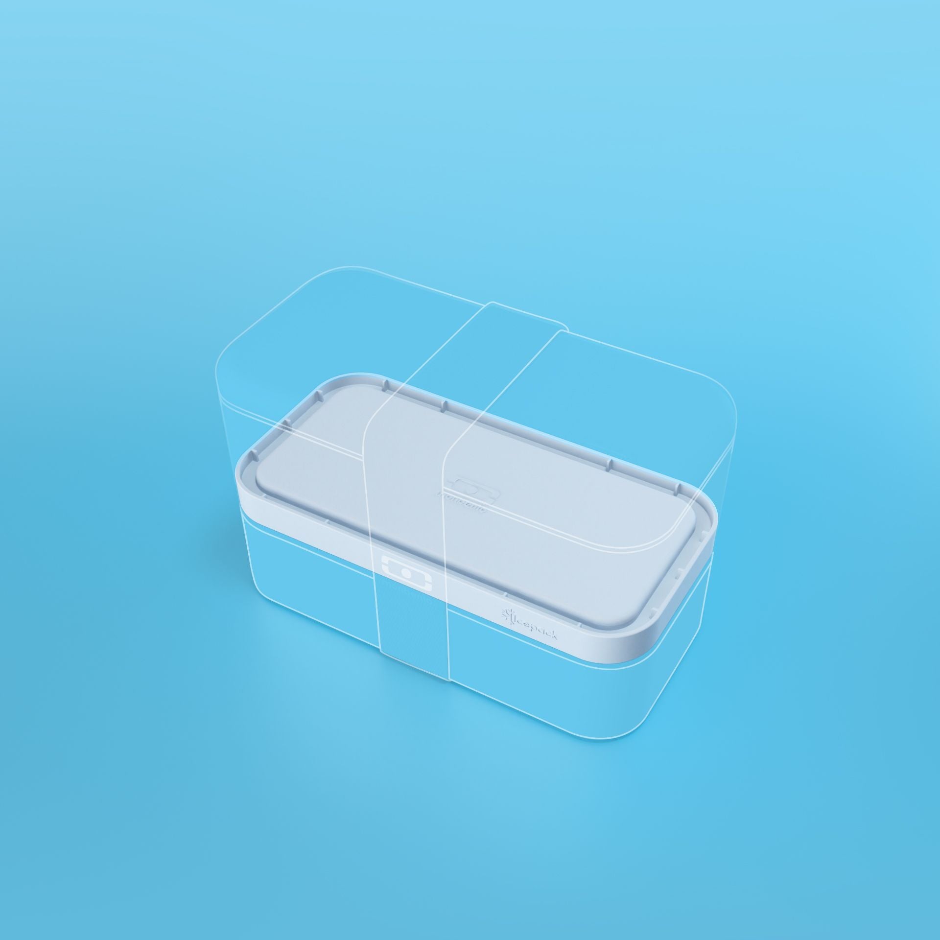Monbento I-cy chladicí vložka ke svačinovým boxům, blue polar, 29190001