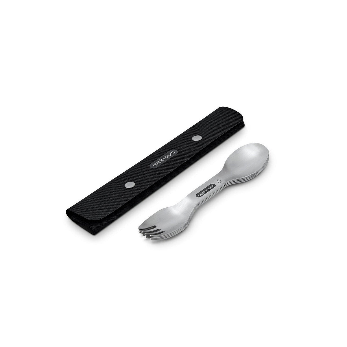 Black+Blum sada nerezových příborů na pikniky a kempování, OL-SP001