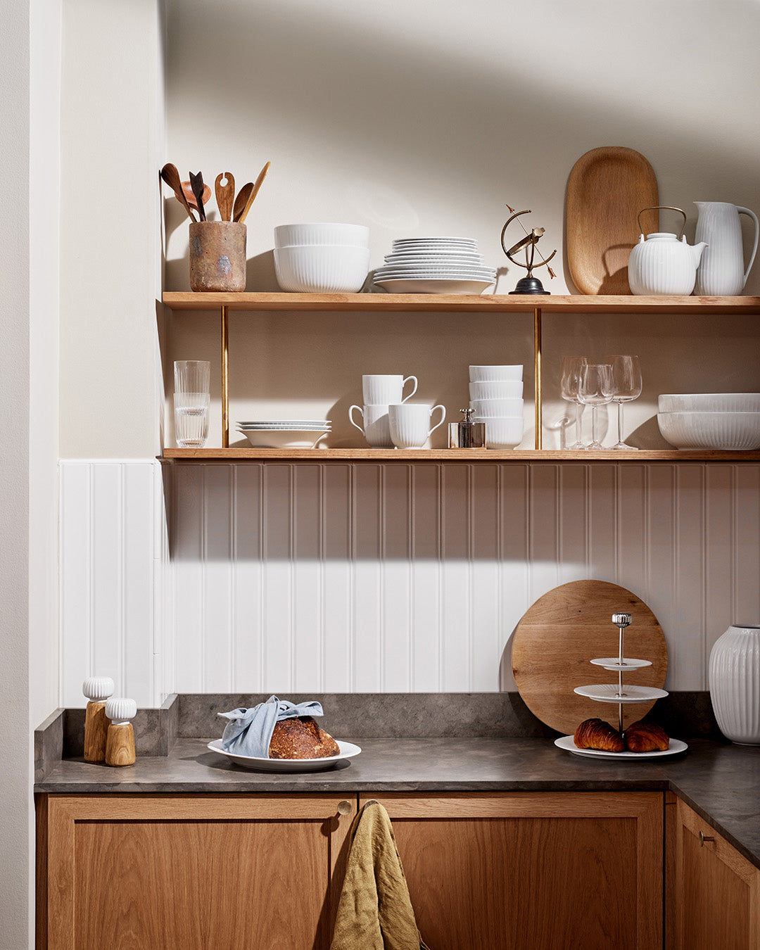 Kähler Hammershoi porcelánová miska 17 cm, white, 693021