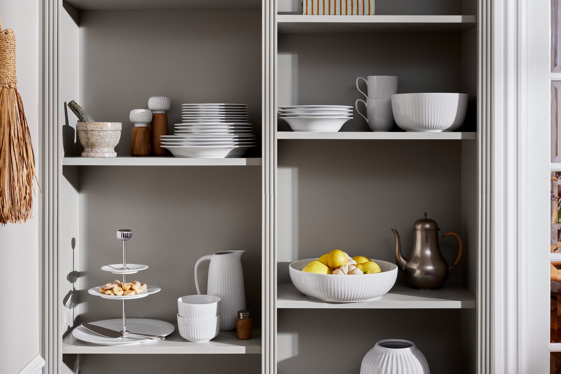 Kähler Hammershoi porcelánová miska 17 cm, white, 693021