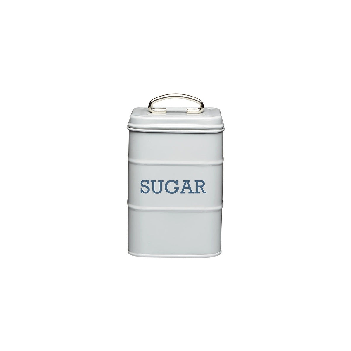 KitchenCraft Living Nostalgia úložná dóza na cukr 1,3 l, šedá, LNSUGARGRY