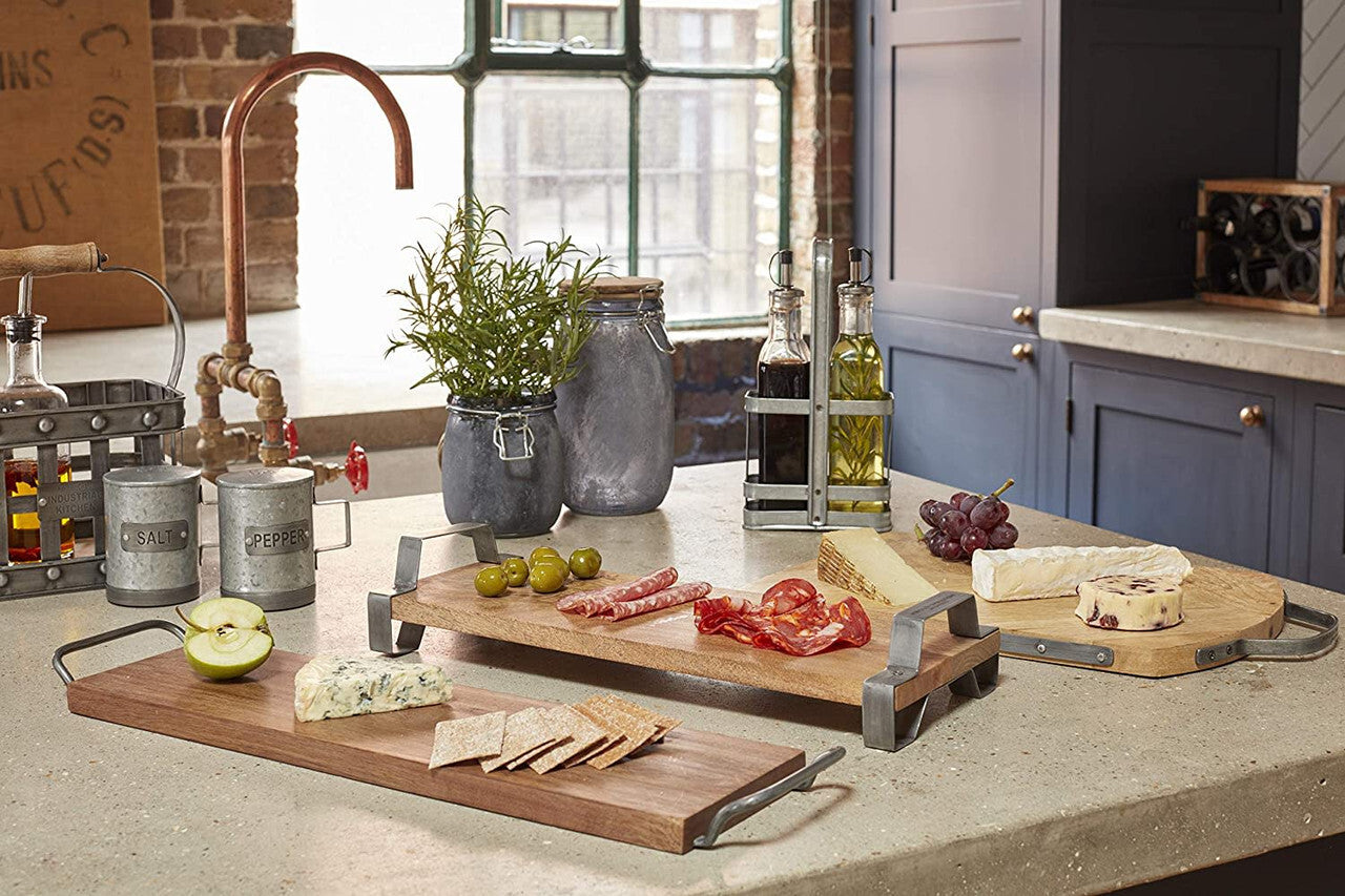 KitchenCraft Industrial kovový stojan na koření, INDCONDHOLD