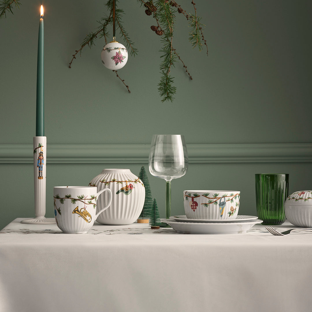 Kähler Hammershoi Christmas porcelánová miska 12 cm, white, 693245