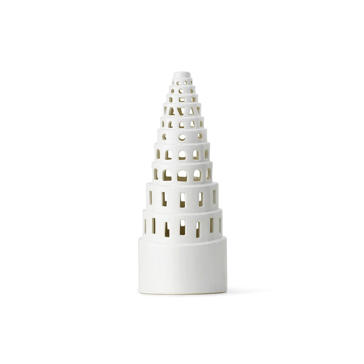 Kähler Urbania keramický svícen domeček High tower 22,5 cm, 693027