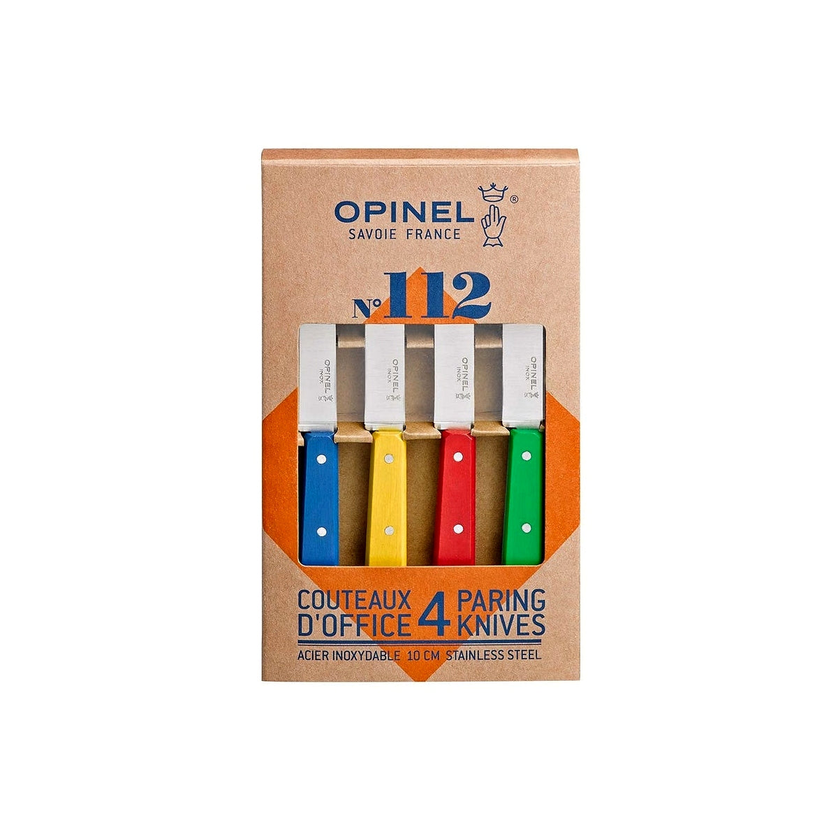Opinel Les Essentiels N°112 sada nožů na krájení 4 ks, 001233