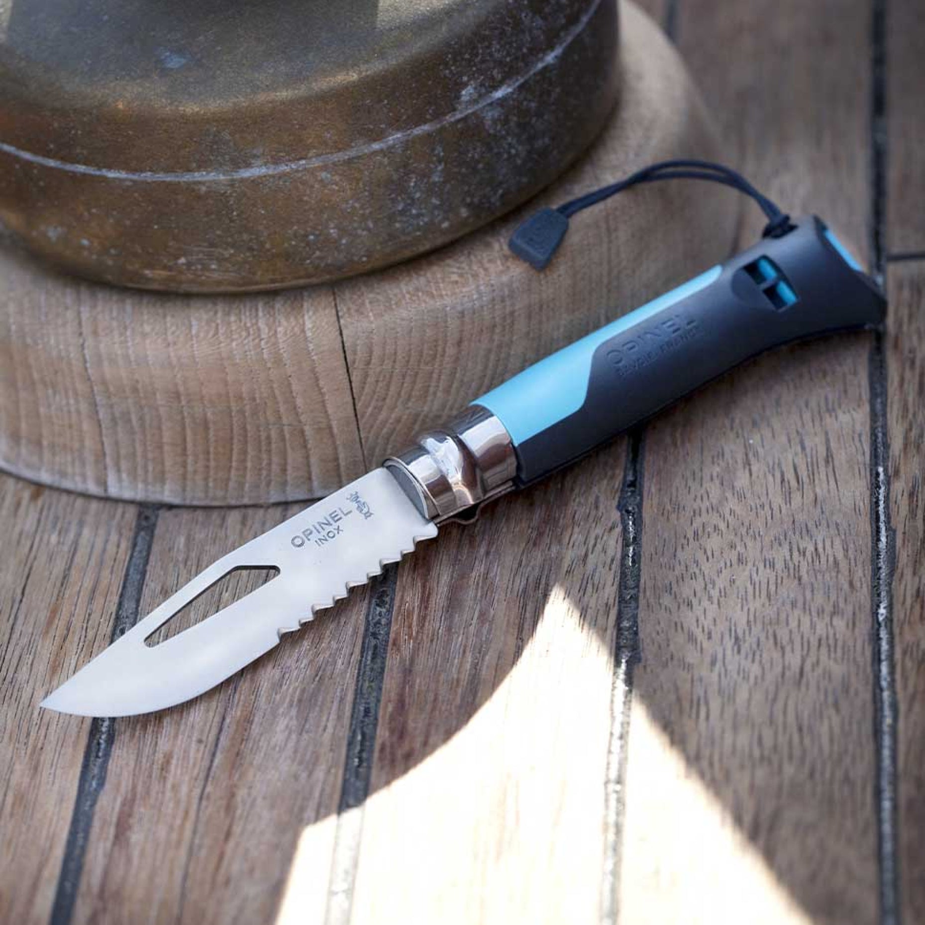 Opinel Outdoor N°08 zavírací nůž 8,5 cm, modrá, 001576