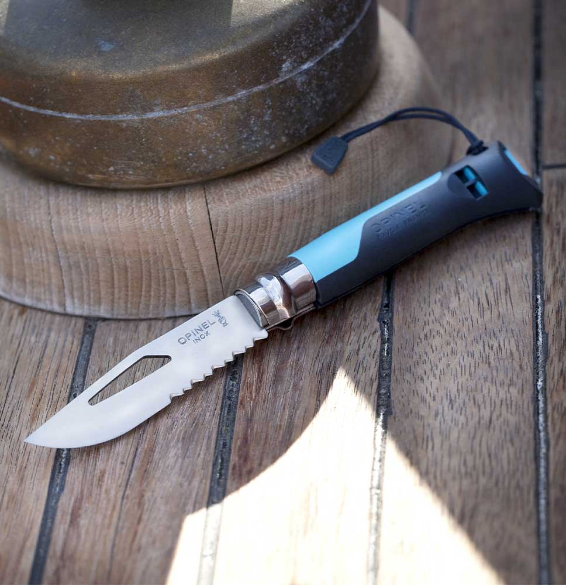 Opinel Outdoor N°08 zavírací nůž 8,5 cm, modrá, 001576