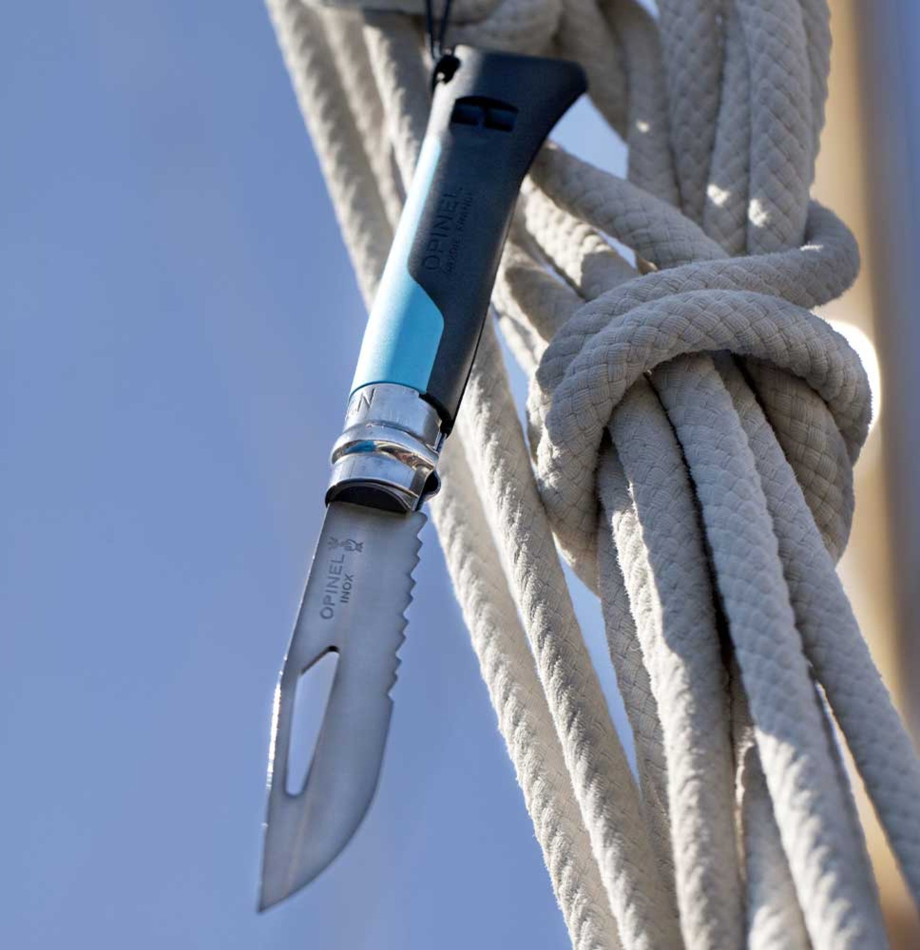 Opinel Outdoor N°08 zavírací nůž 8,5 cm, modrá, 001576