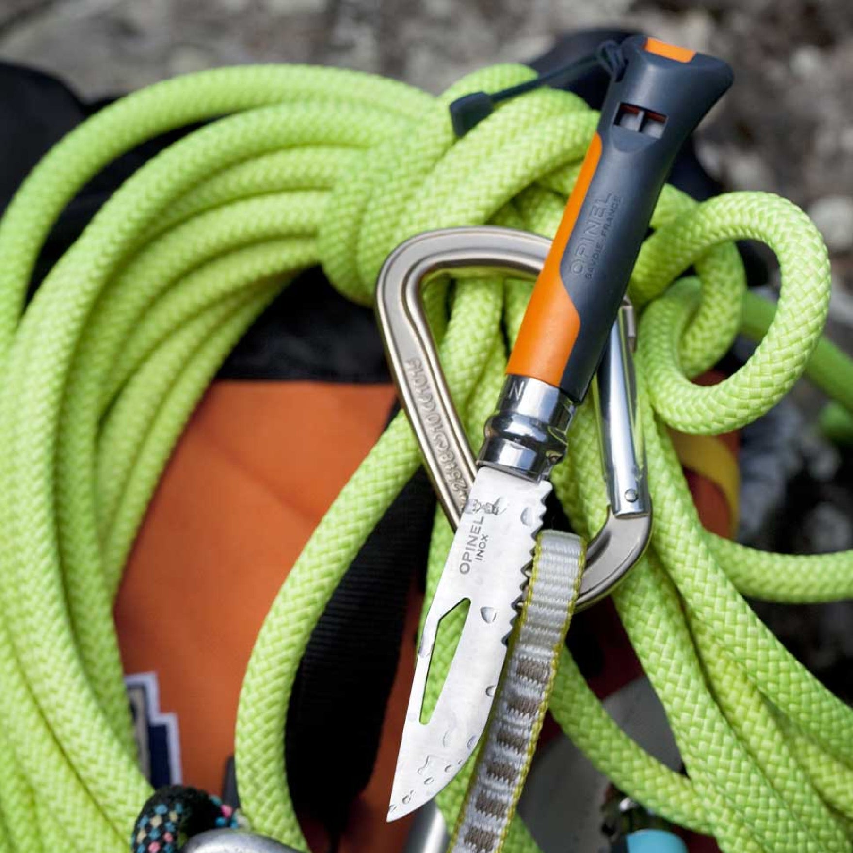Opinel Outdoor N°08 zavírací nůž 8,5 cm, oranžová, 001577