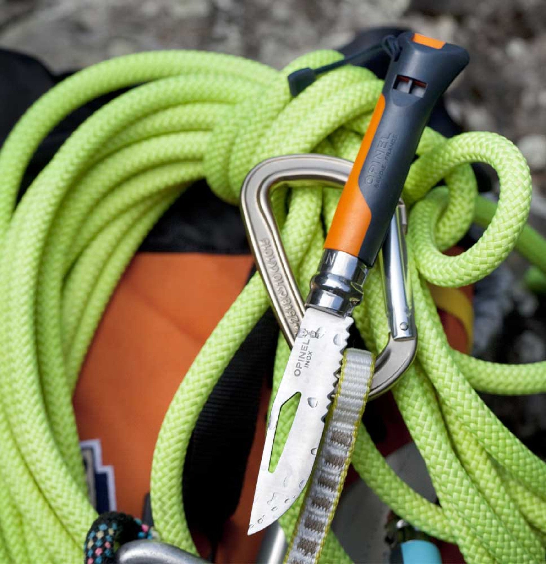 Opinel Outdoor N°08 zavírací nůž 8,5 cm, oranžová, 001577
