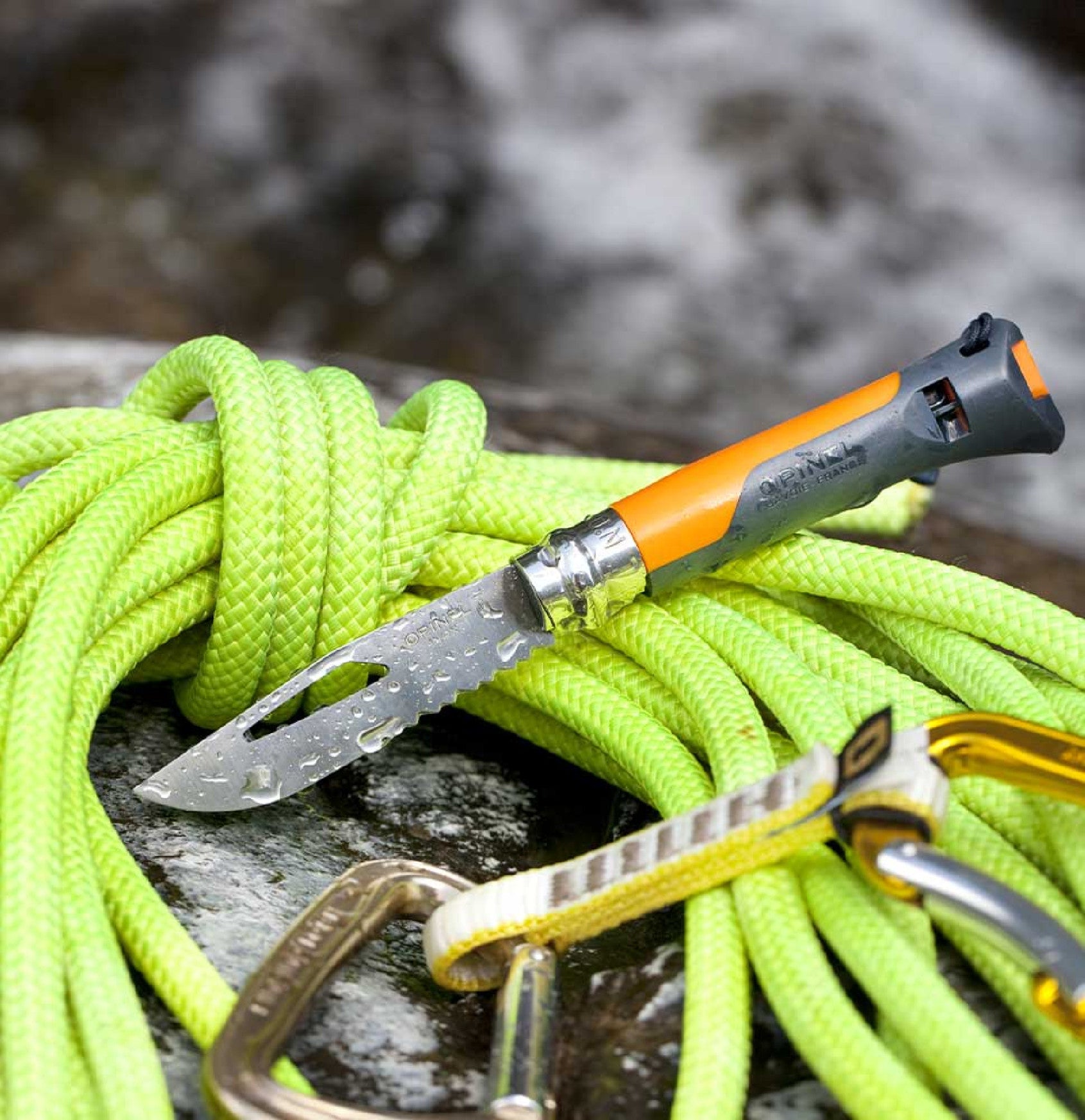 Opinel Outdoor N°08 zavírací nůž 8,5 cm, oranžová, 001577