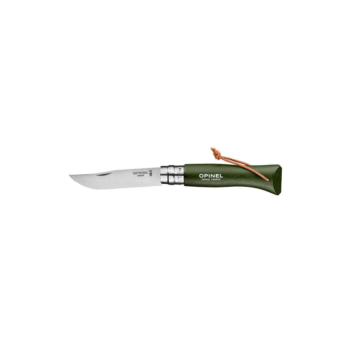 Opinel Colorama N°08 zavírací nůž 8,5 cm, zelená, 001703