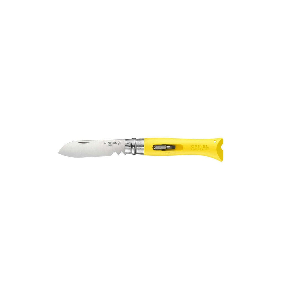 Opinel DIY N°09 multifunkční nůž 8 cm, žlutá, 001804