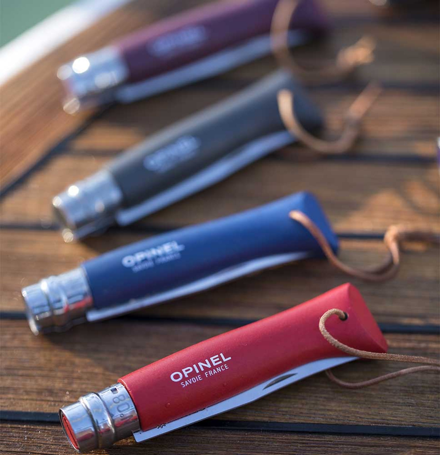 Opinel Colorama N°08 zavírací nůž 8,5 cm, červená, 001705