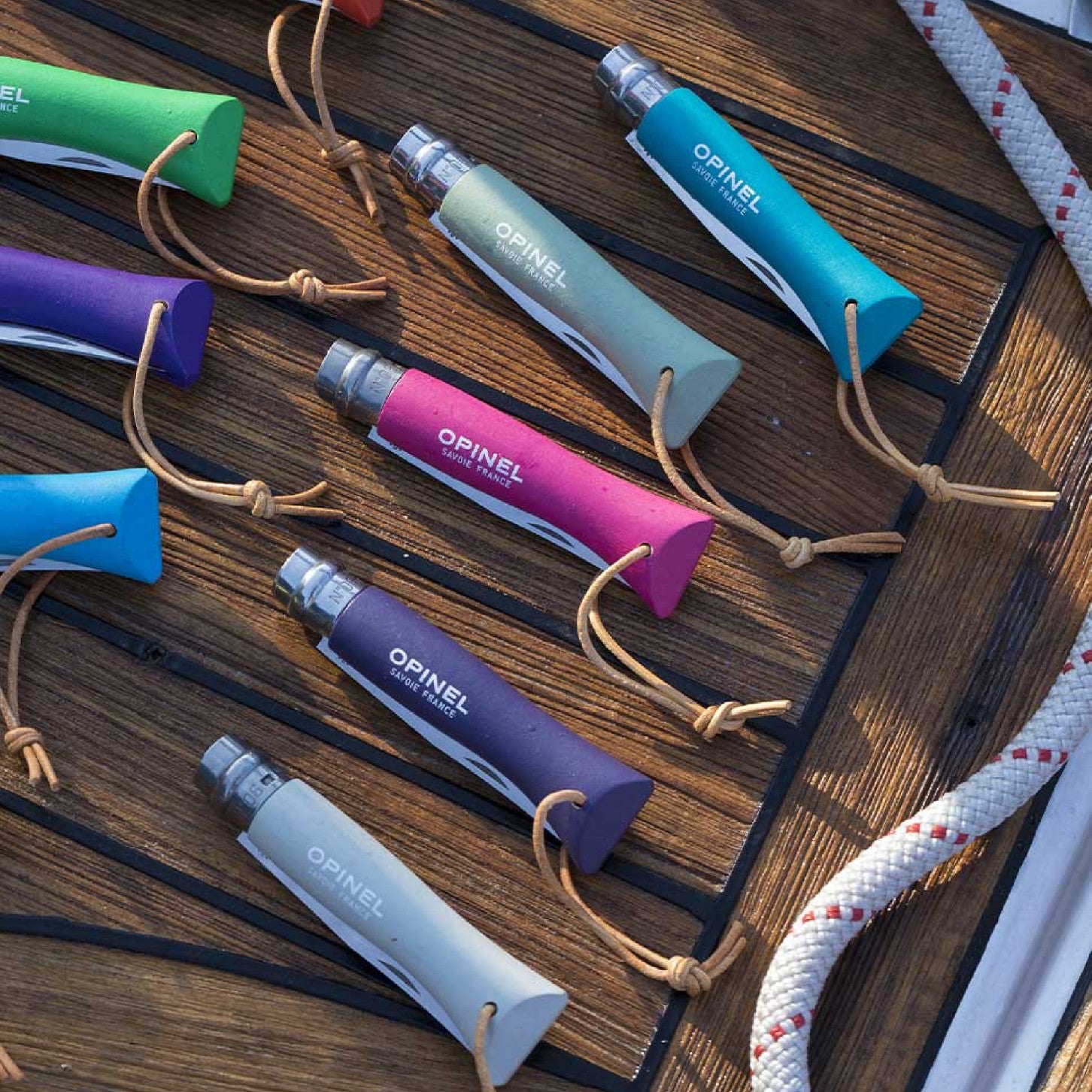 Opinel Colorama N°06 zavírací nůž 7 cm, fialová, 002204