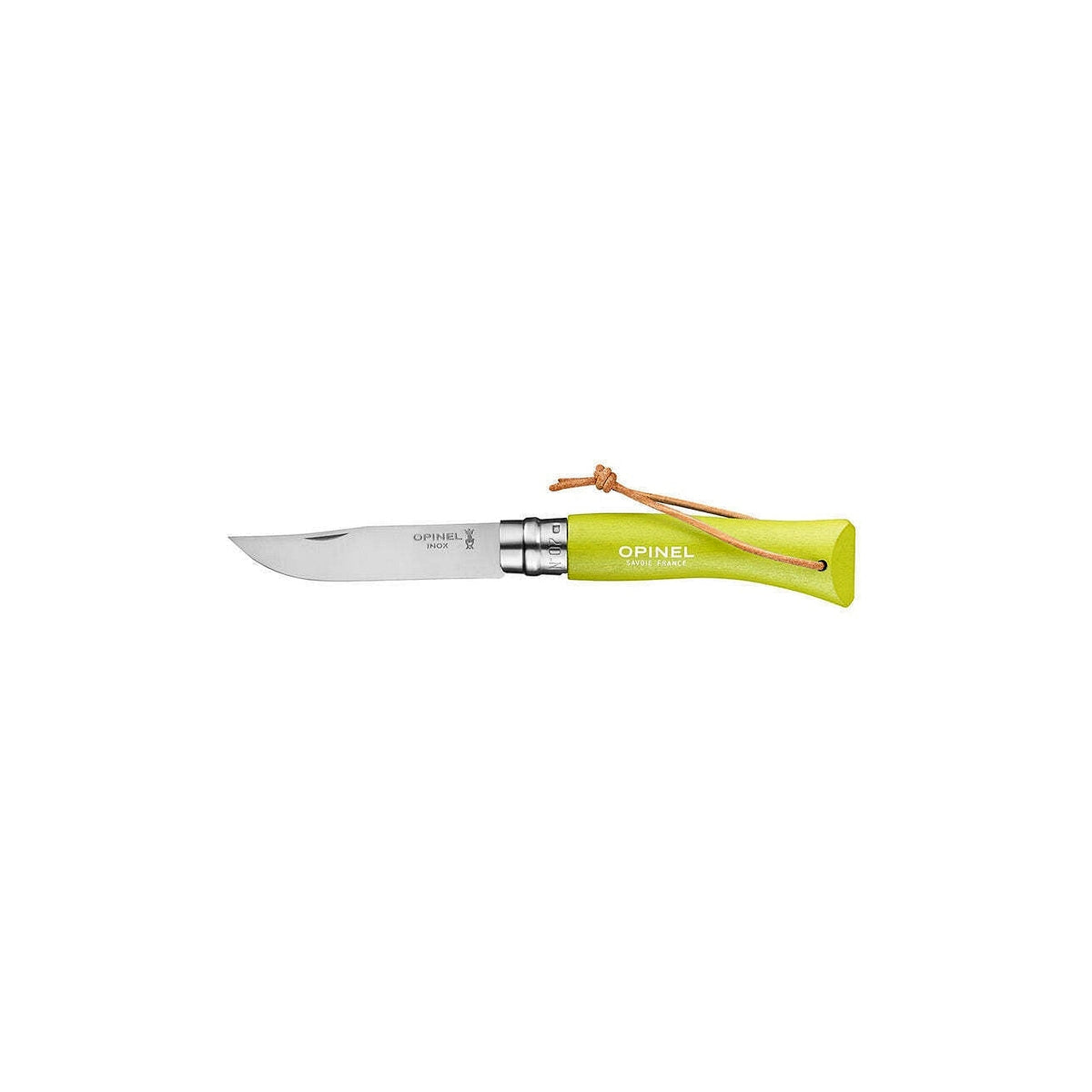 Opinel Colorama N°07 zavírací nůž 8 cm, zelená, 002207