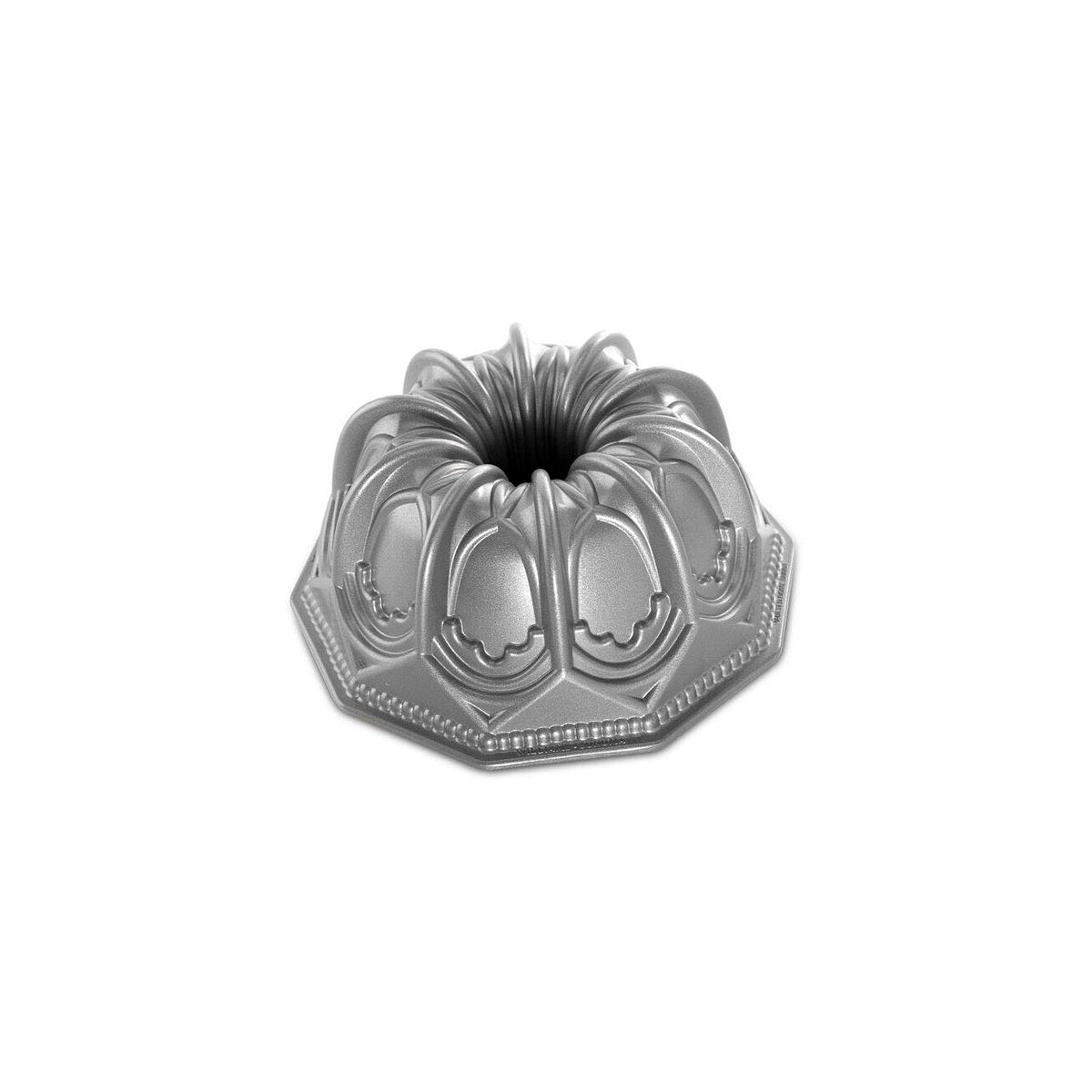 Nordic Ware forma na bábovku Vaulted Cathedral, 9 cup stříbrná, 88637