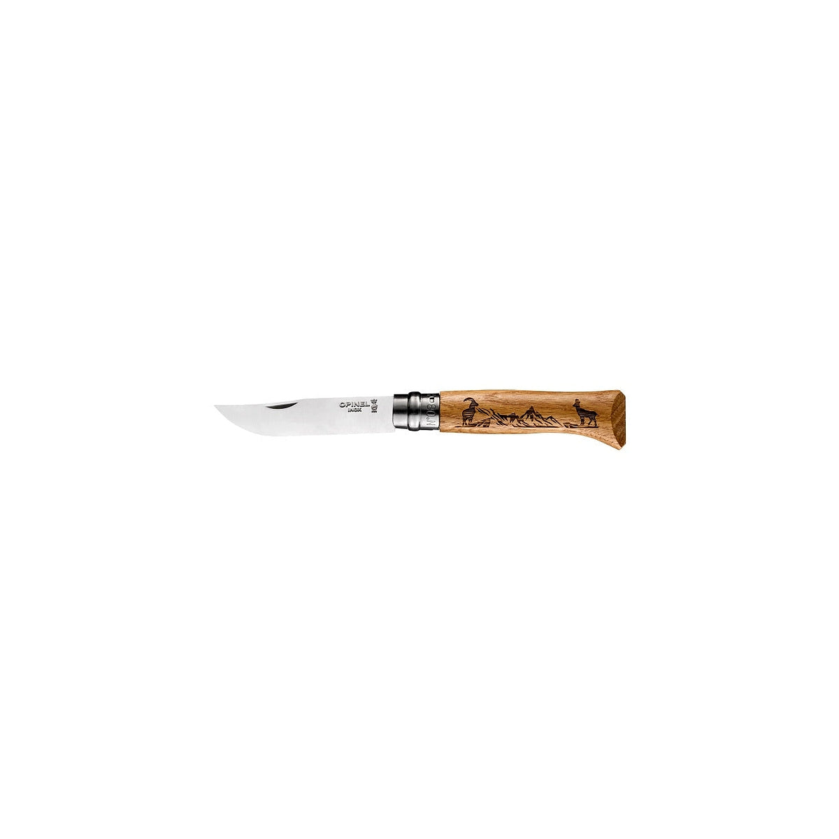 Opinel Animalia Chamois N°08 zavírací nůž 8,5 cm, 002336