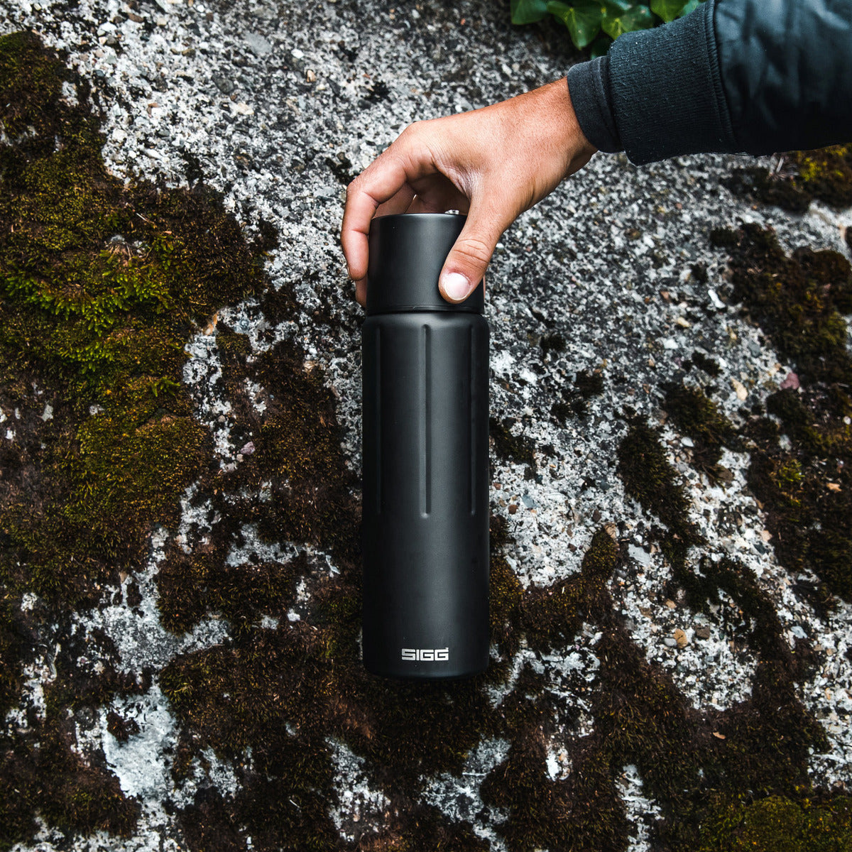 Sigg Gemstone termoska 1,1 l, obsidian, 8736.00