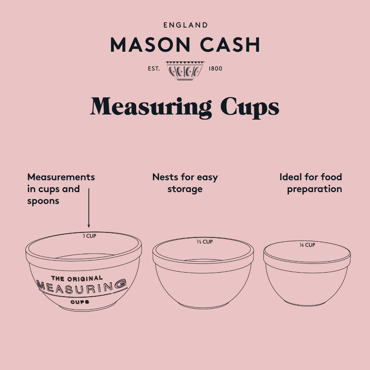 Mason Cash Innovative sada odměrek, 3 ks, 2008.182