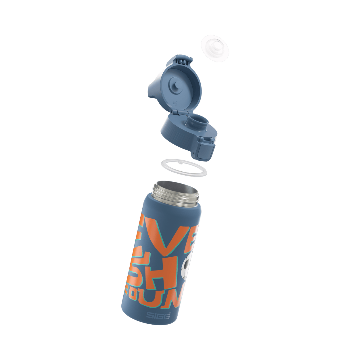 Sigg Shield Therm One dětská termoláhev na pití 500 ml, ballgame, 6022.70
