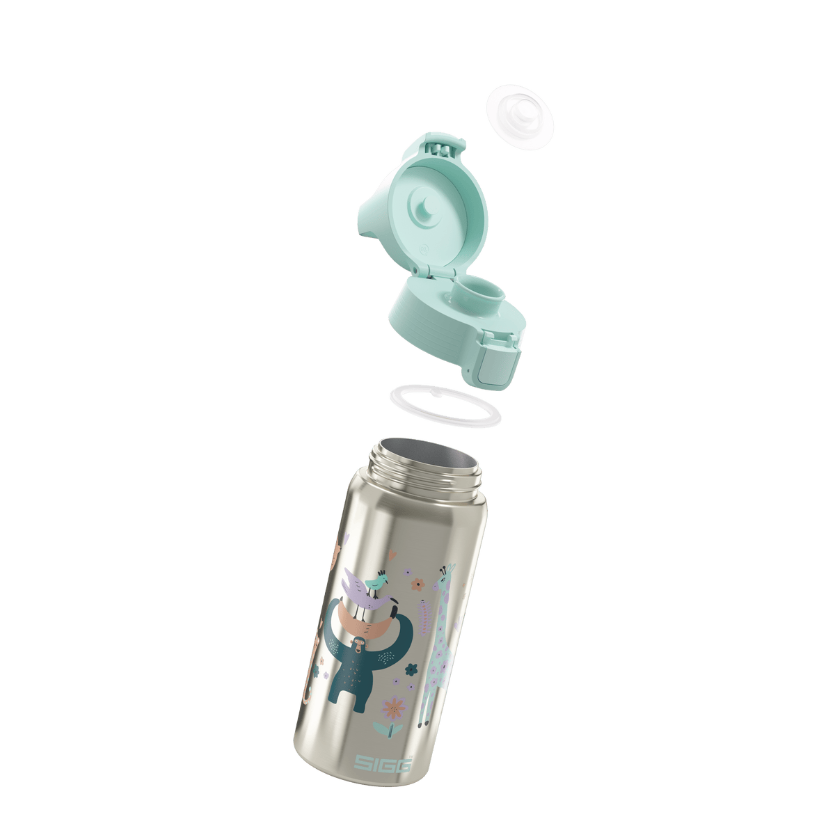 Sigg Shield Therm One dětská termoláhev na pití 500 ml, jungle, 6023.20