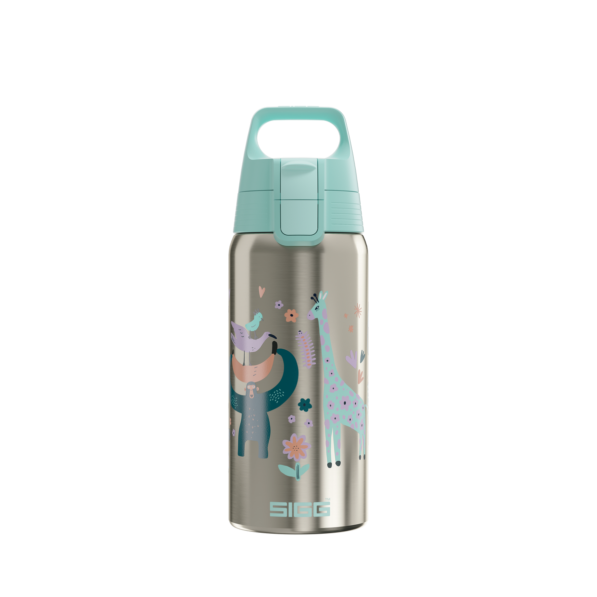 Sigg Shield Therm One dětská termoláhev na pití 500 ml, jungle, 6023.20
