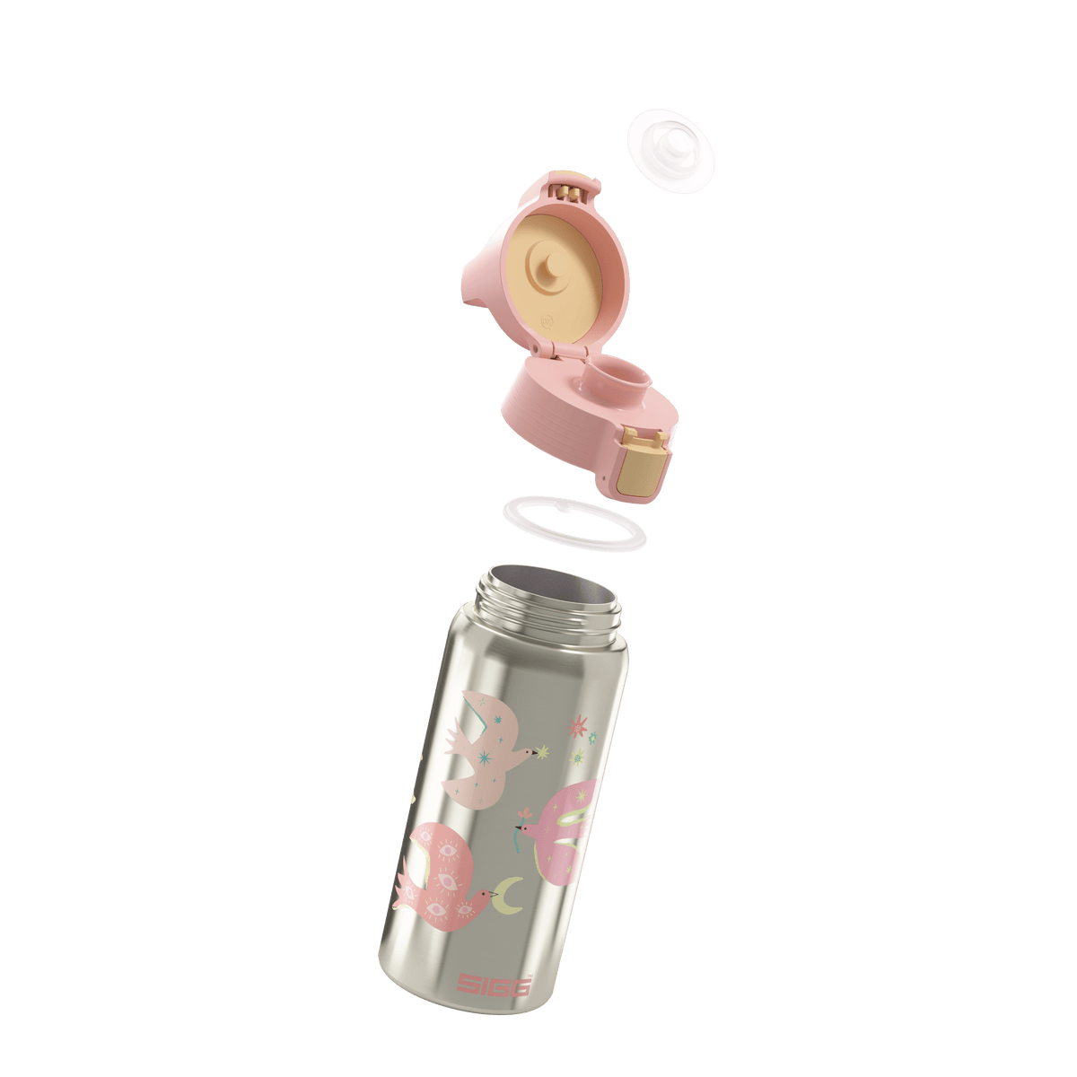 Sigg Shield Therm One dětská termoláhev na pití 500 ml, fly away, 6023.40